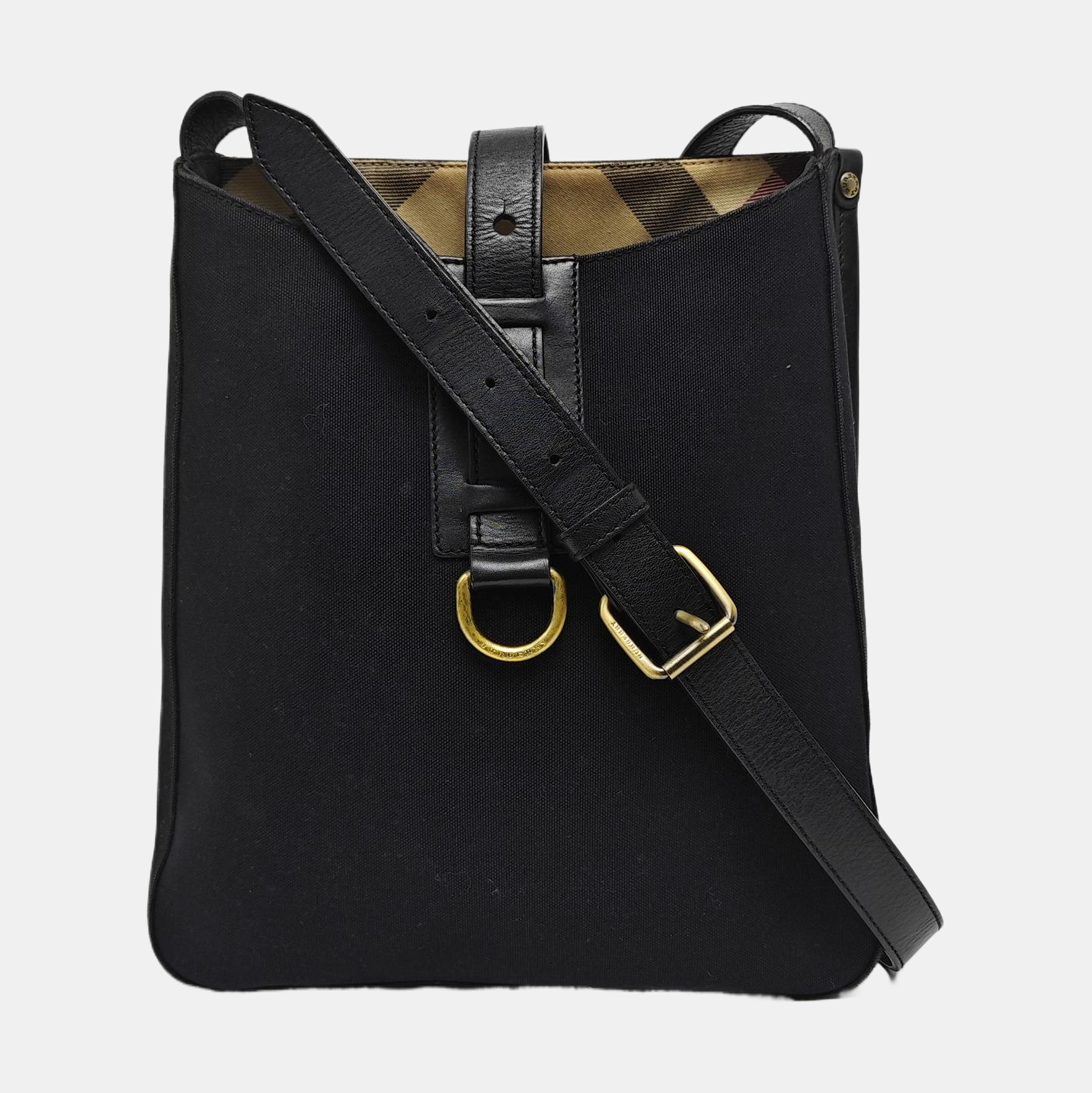 Canvas Shoulder Bag Black