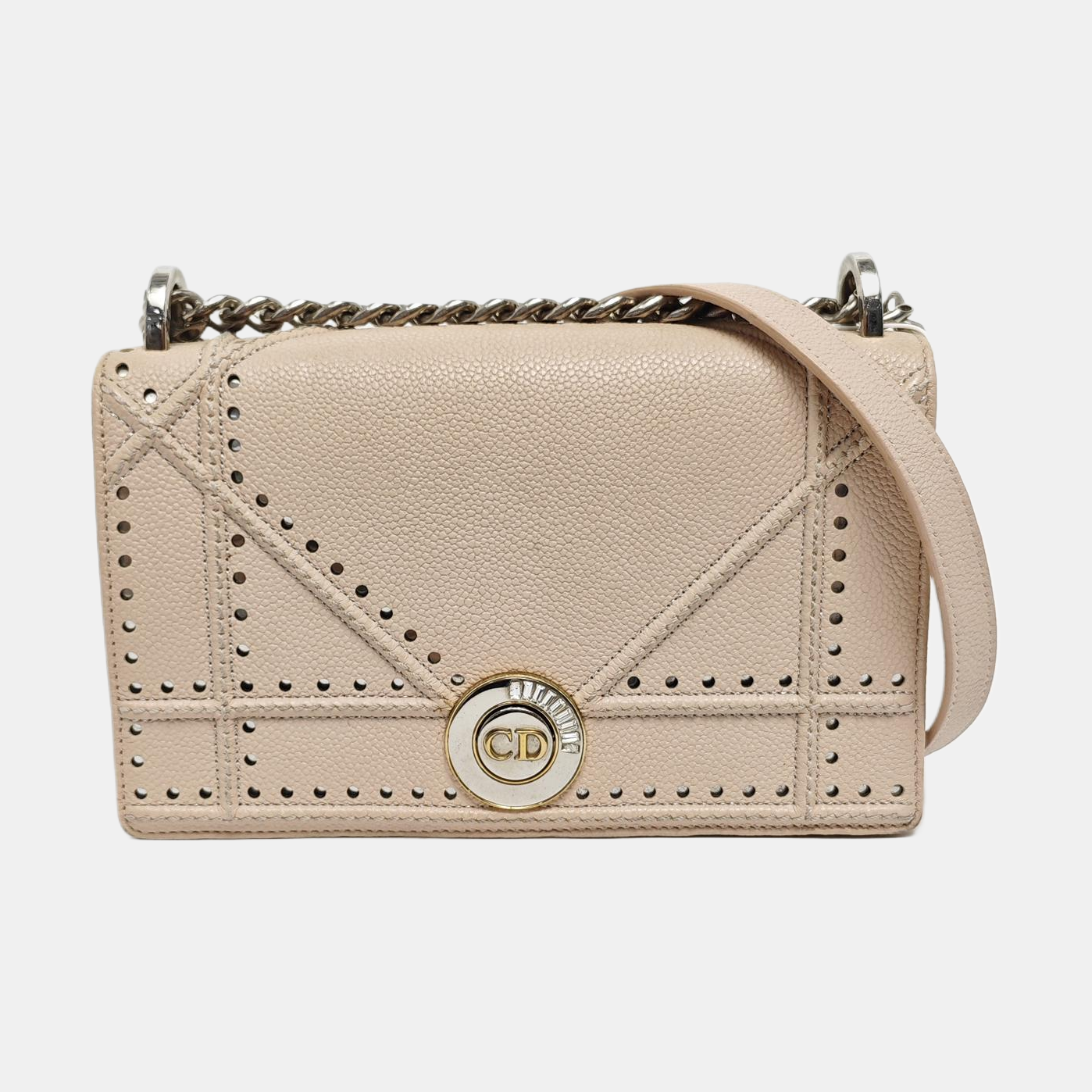 Cannage Calfskin Pink