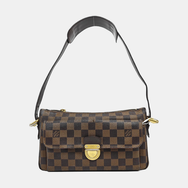 RAVELLO GM Damier Ebene Coated Canvas Brown