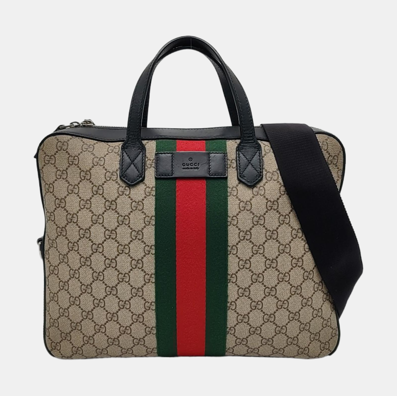 Monogram Coated Canvas Brown