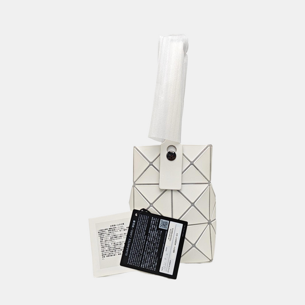 Special Material Top Handle Bag White