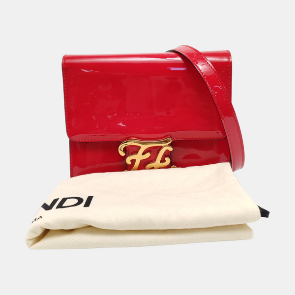Karligraphy Patent Leather Red