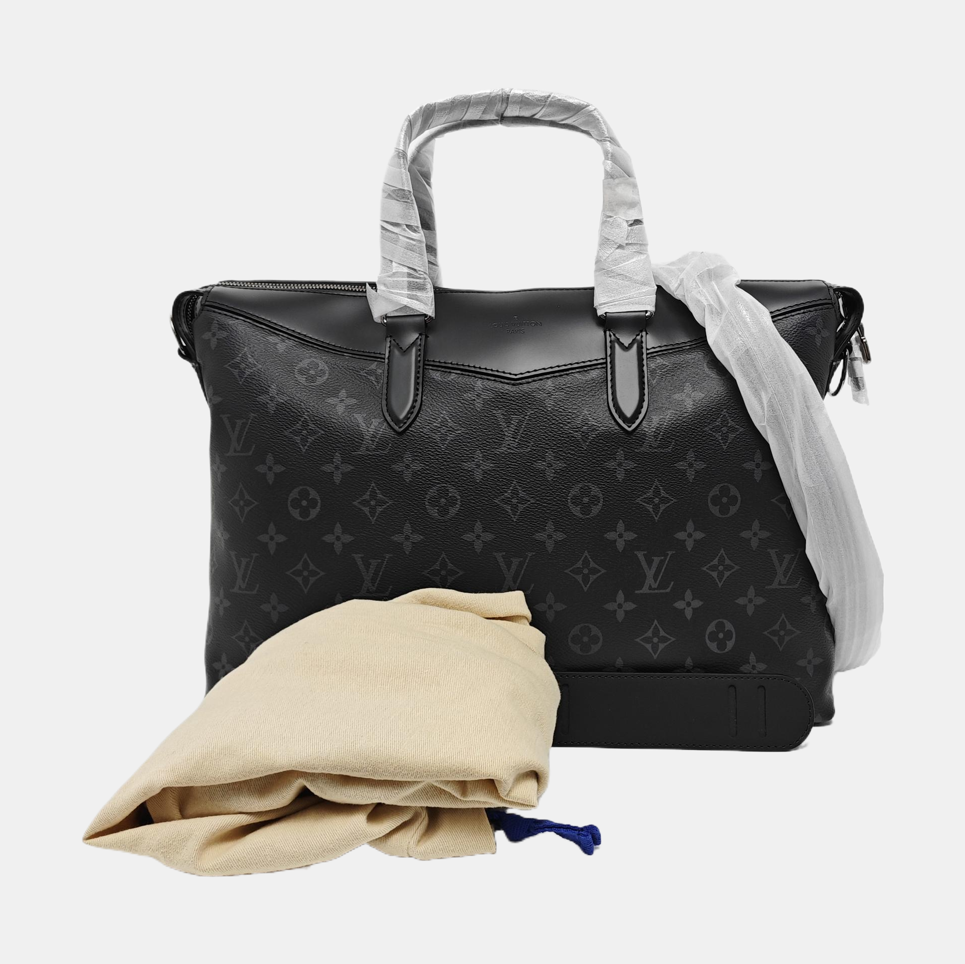EXPLORER Monogram Coated Canvas Black