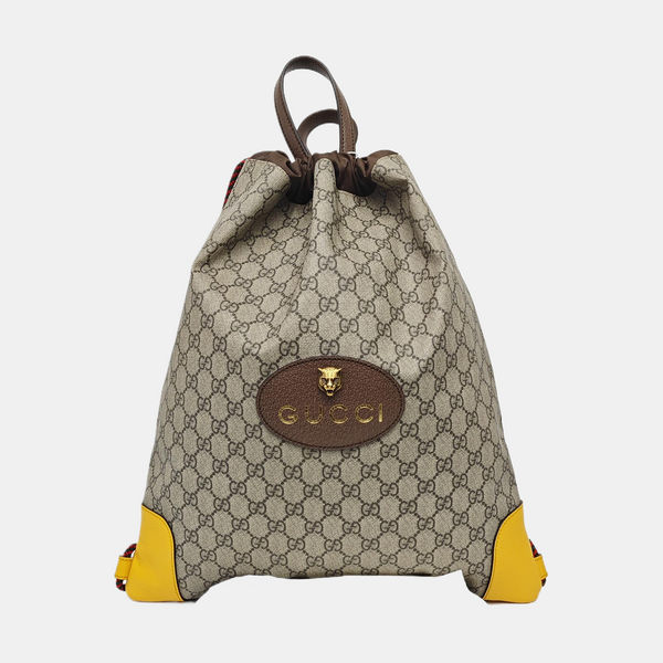 Neo Vintage Monogram Coated Canvas Beige