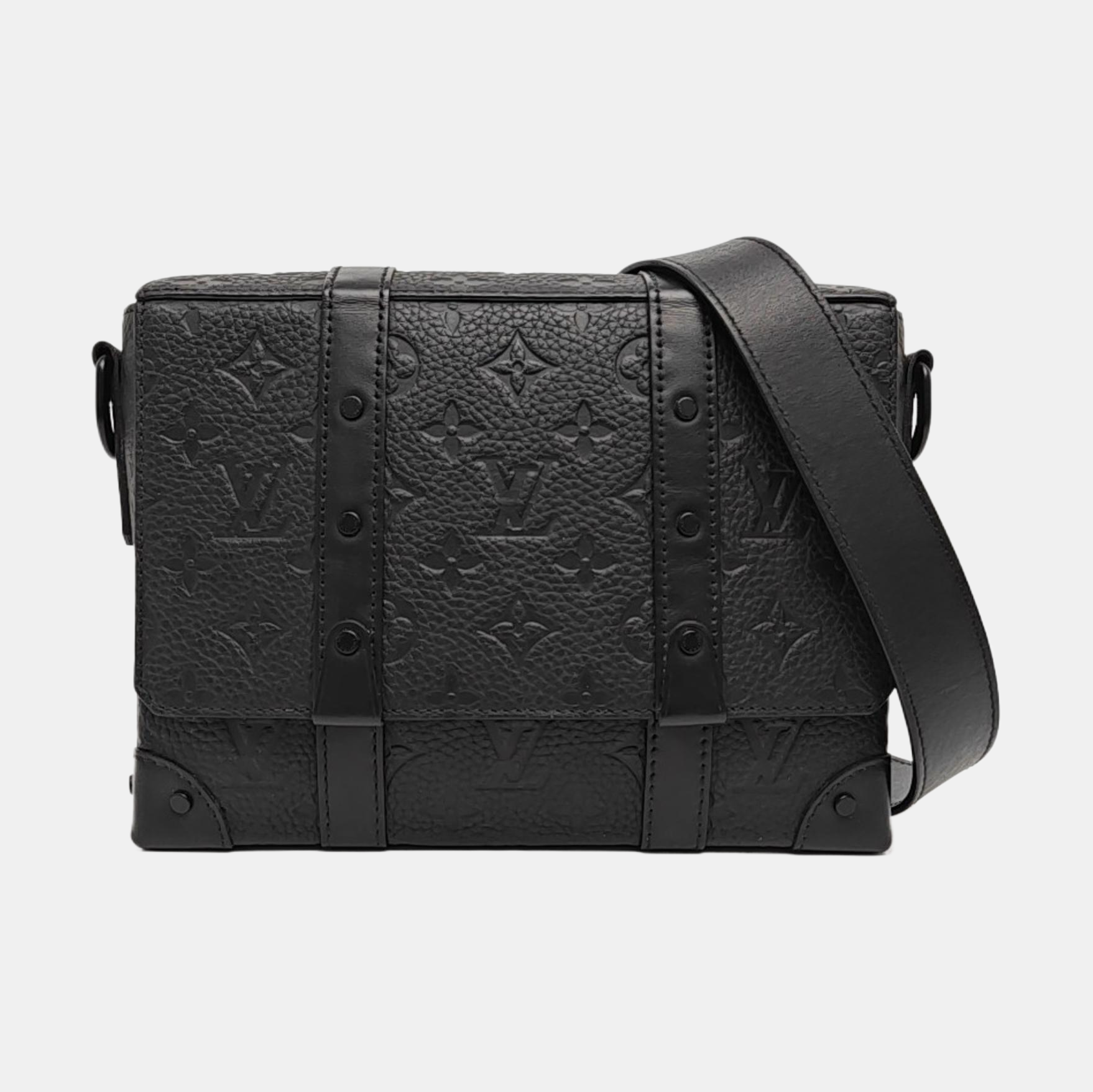 TRUNK PM Calfskin Black
