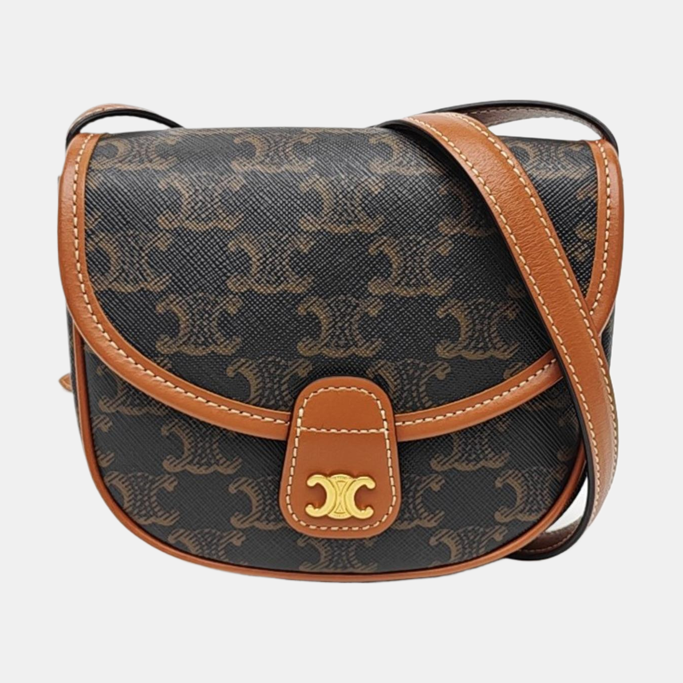 BESACE Coated Canvas Brown