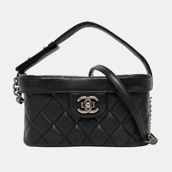 Quilted Lambskin Black
