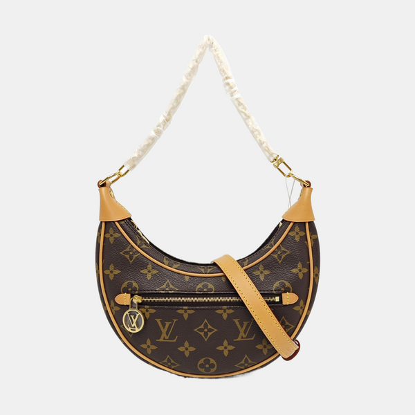 LOOP Monogram Coated Canvas Brown