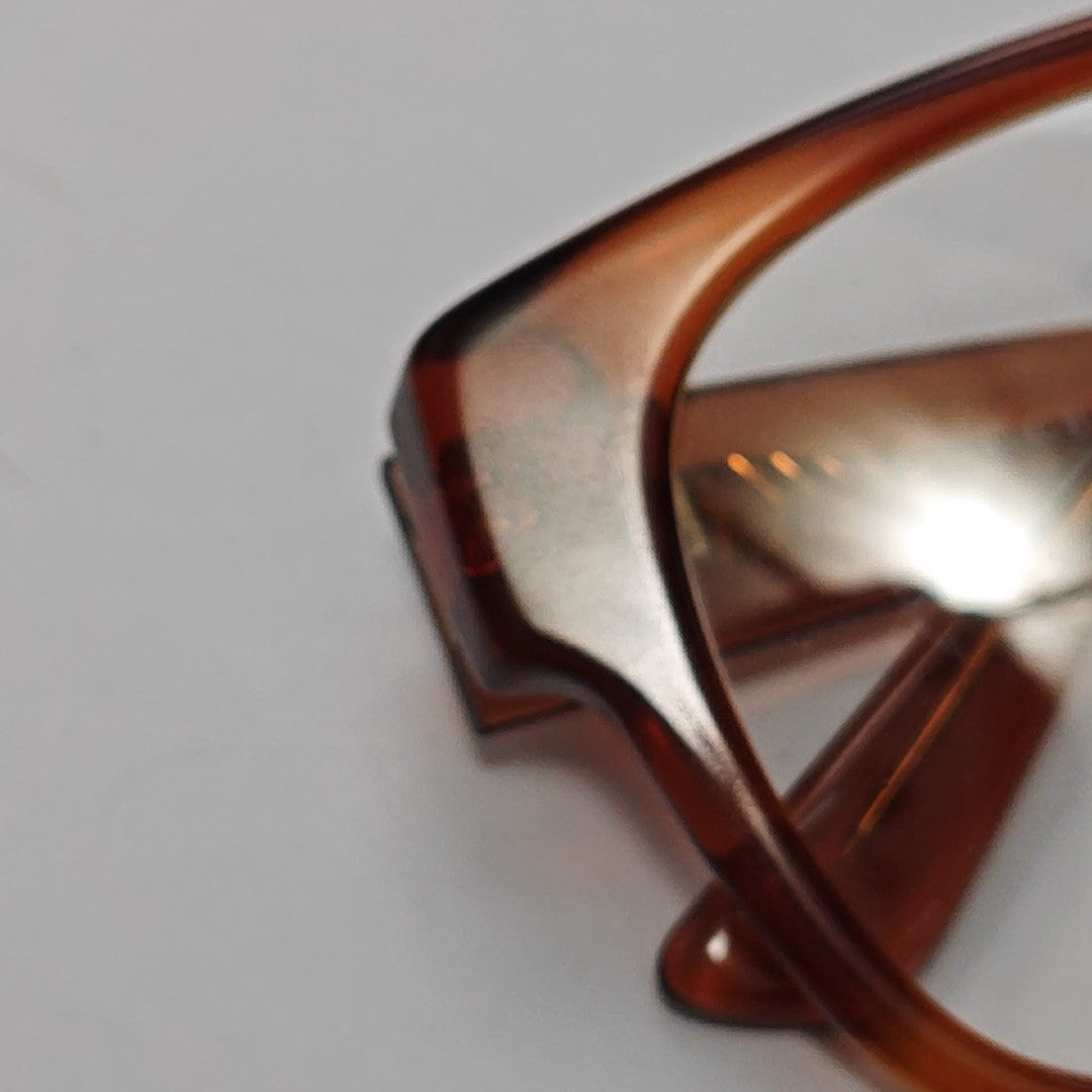 Synthetic Eyeglasses Brown