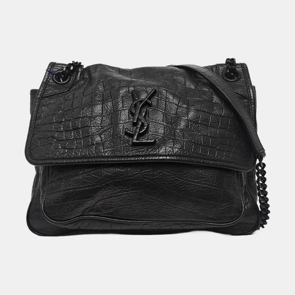 NIKI Medium Calfskin Black