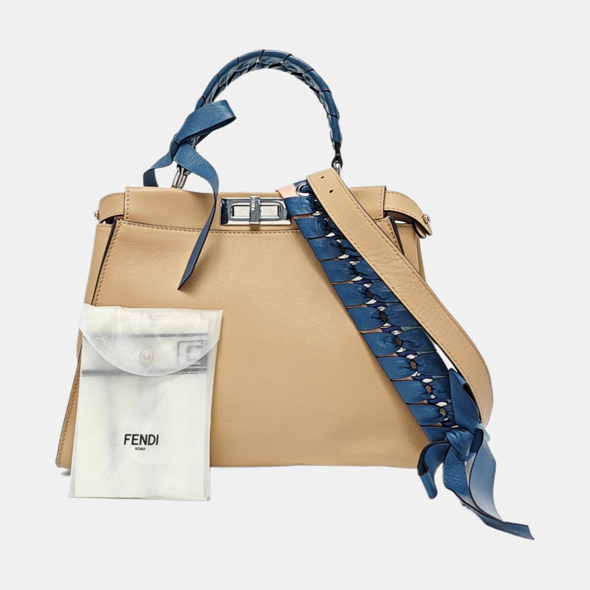 Peekaboo Medium Calfskin Beige