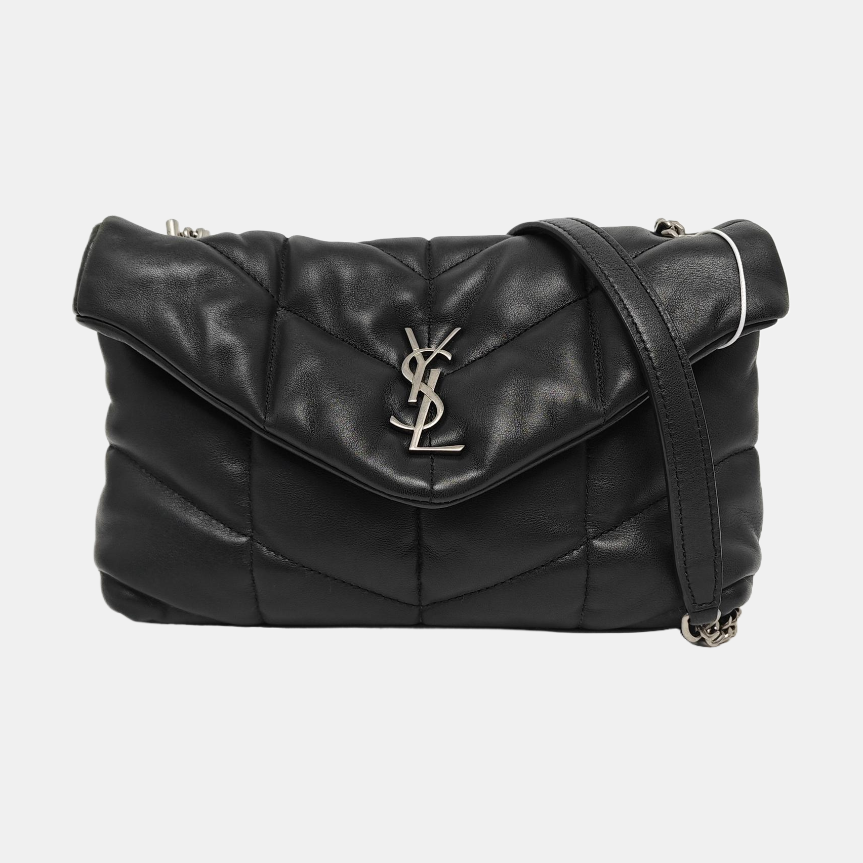 PUFFER Quilted Lambskin Green