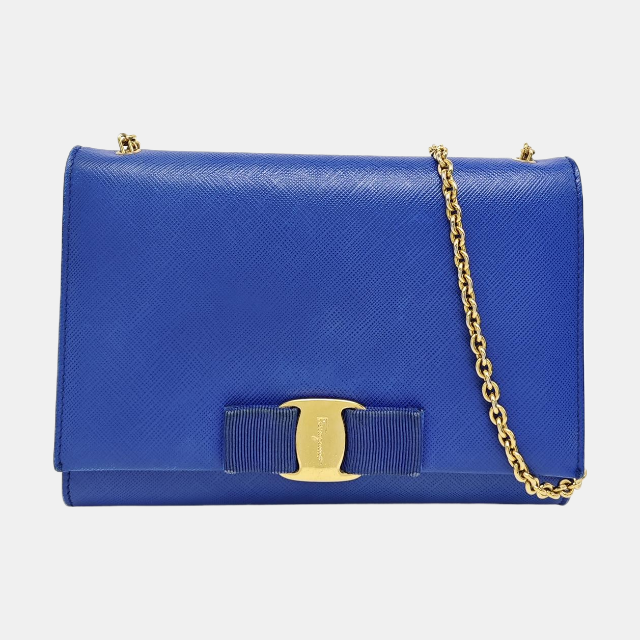 Ginny Calfskin Blue