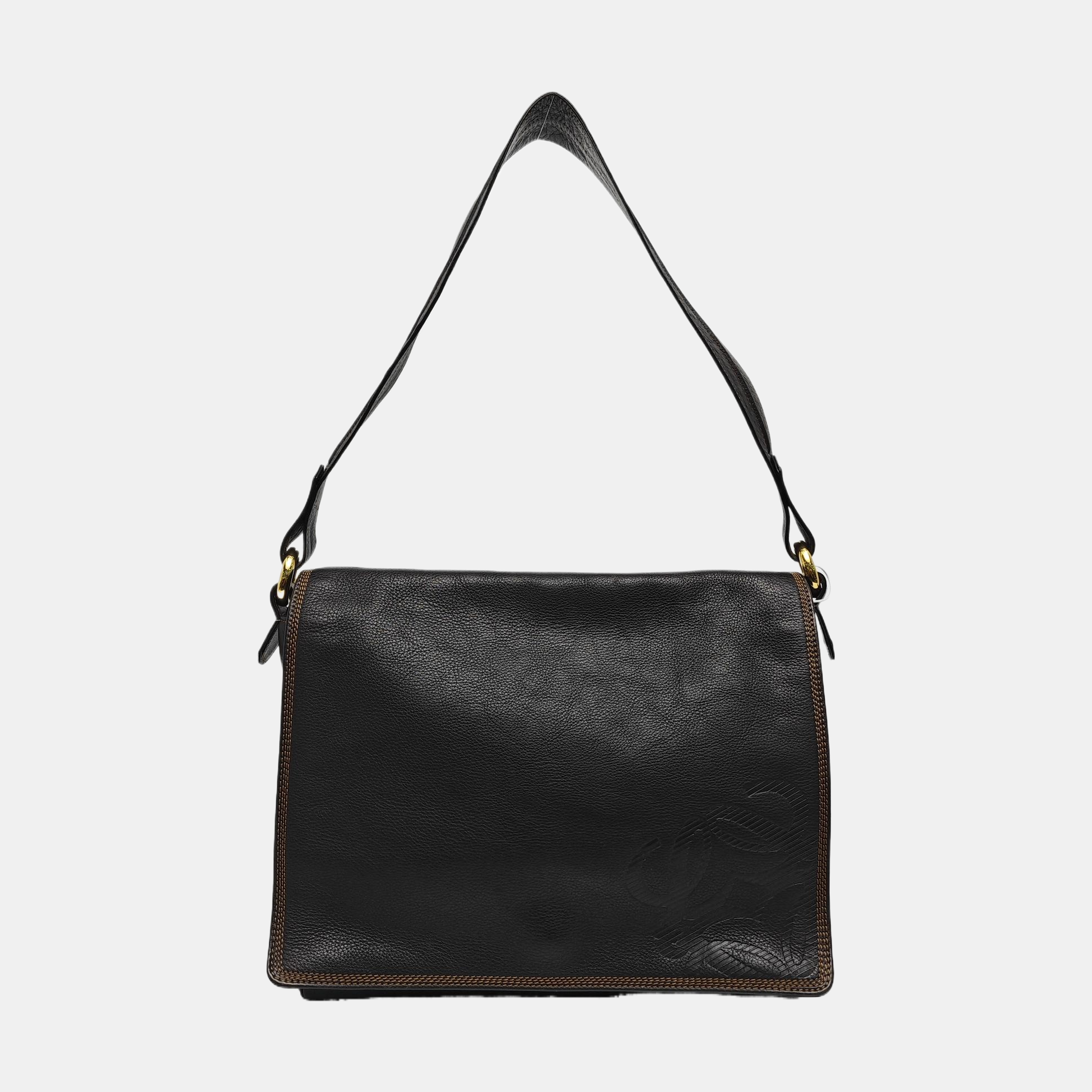 Calfskin Bucket Bag Blue