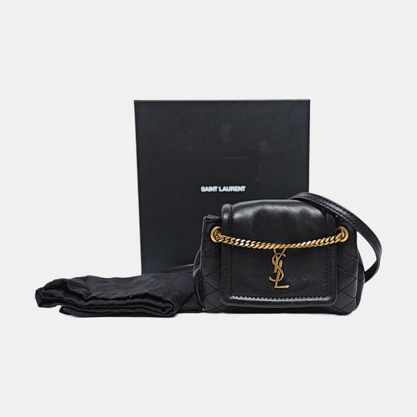 NOLITA Quilted Lambskin Black