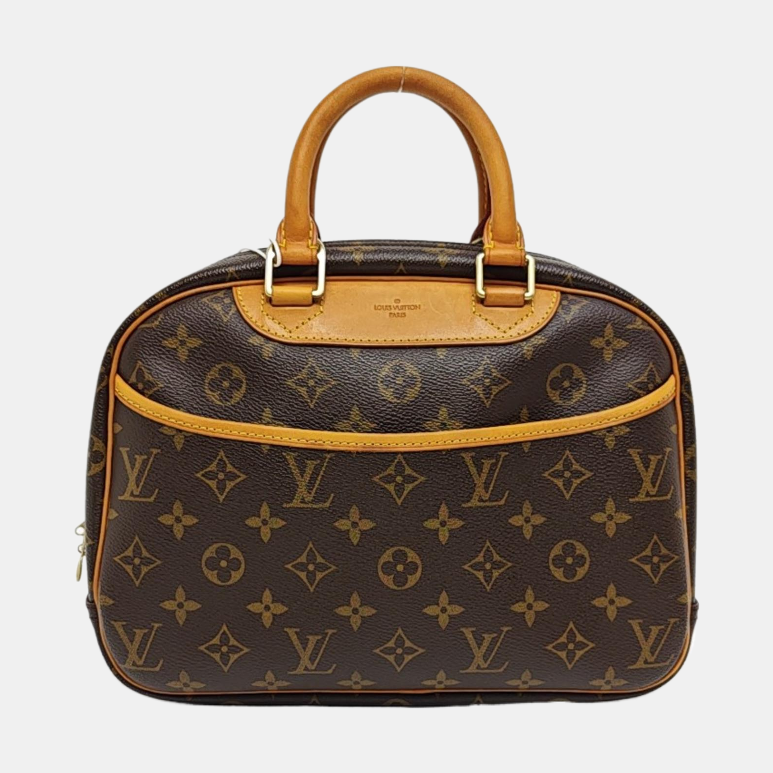 DEAUVILLE Monogram Coated Canvas Brown