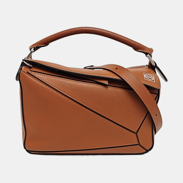 Puzzle Small Calfskin Brown
