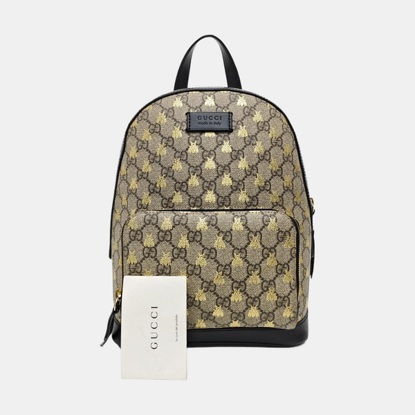 Eden Monogram Coated Canvas Beige