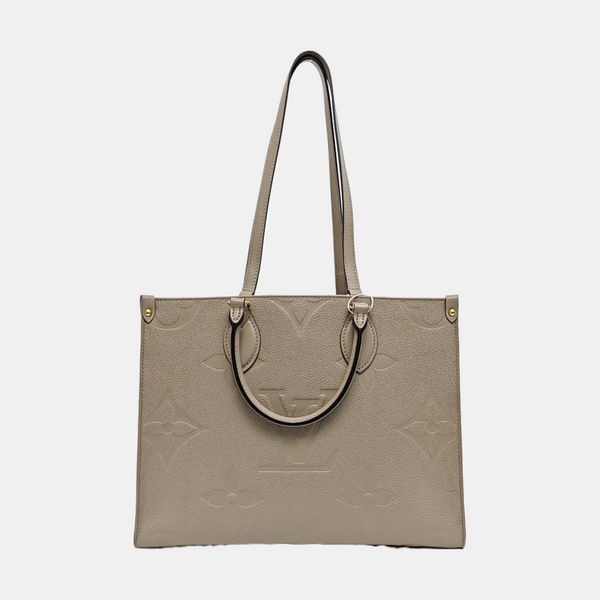 ONTHEGO MM Monogram Calfskin Gray