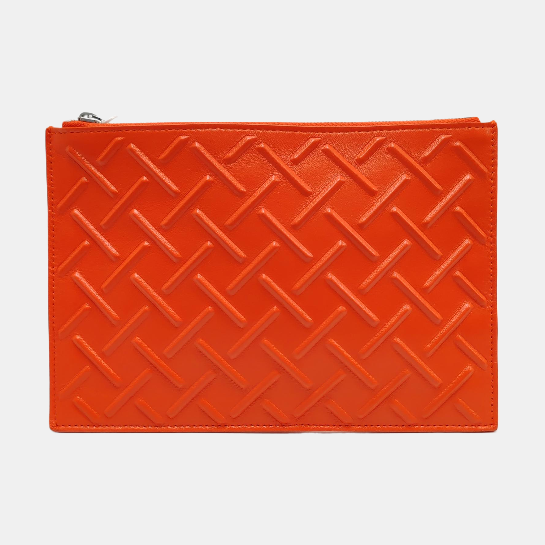 Lambskin Clutch Red