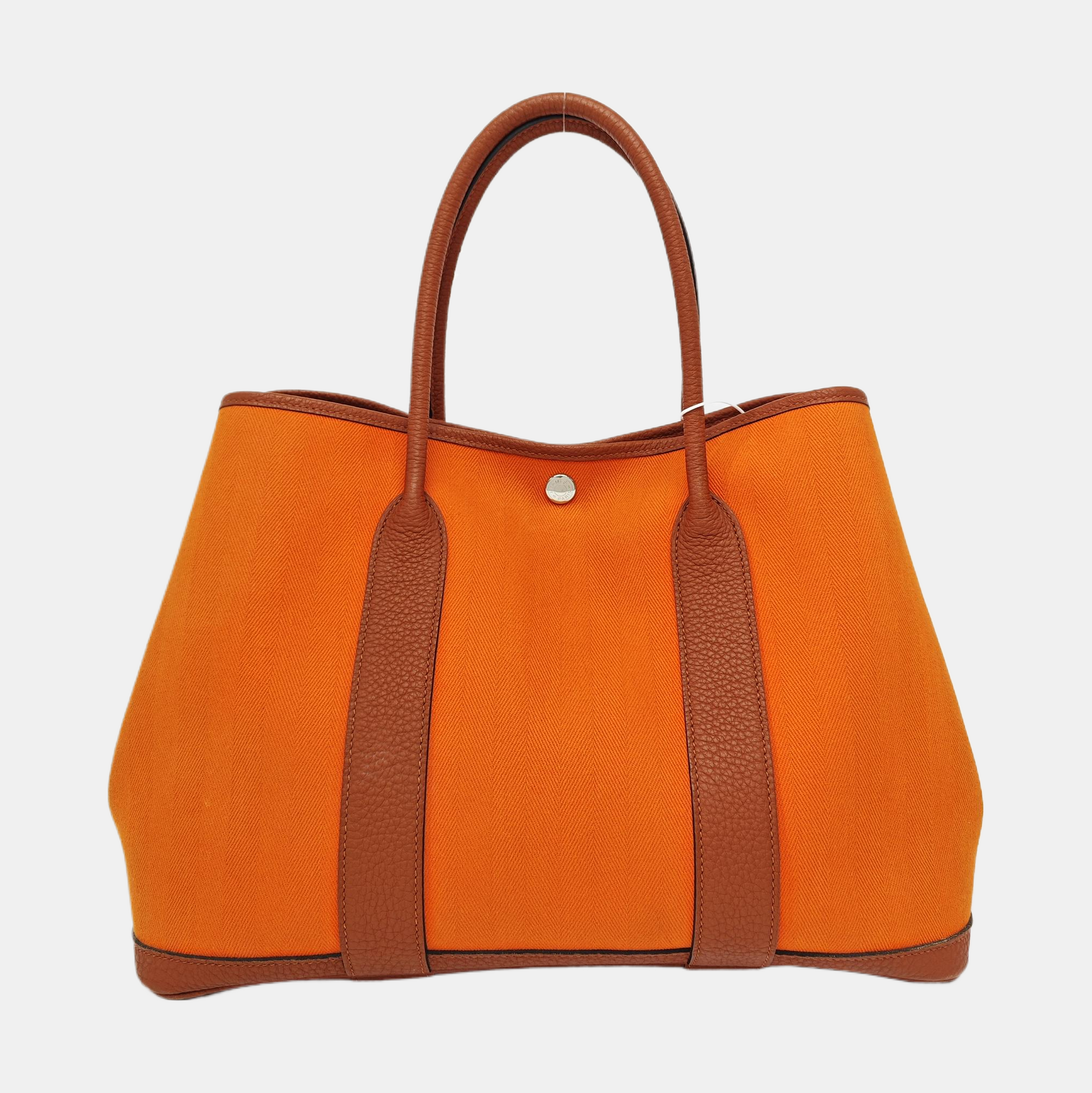 Garden Party 36 Canvas Orange