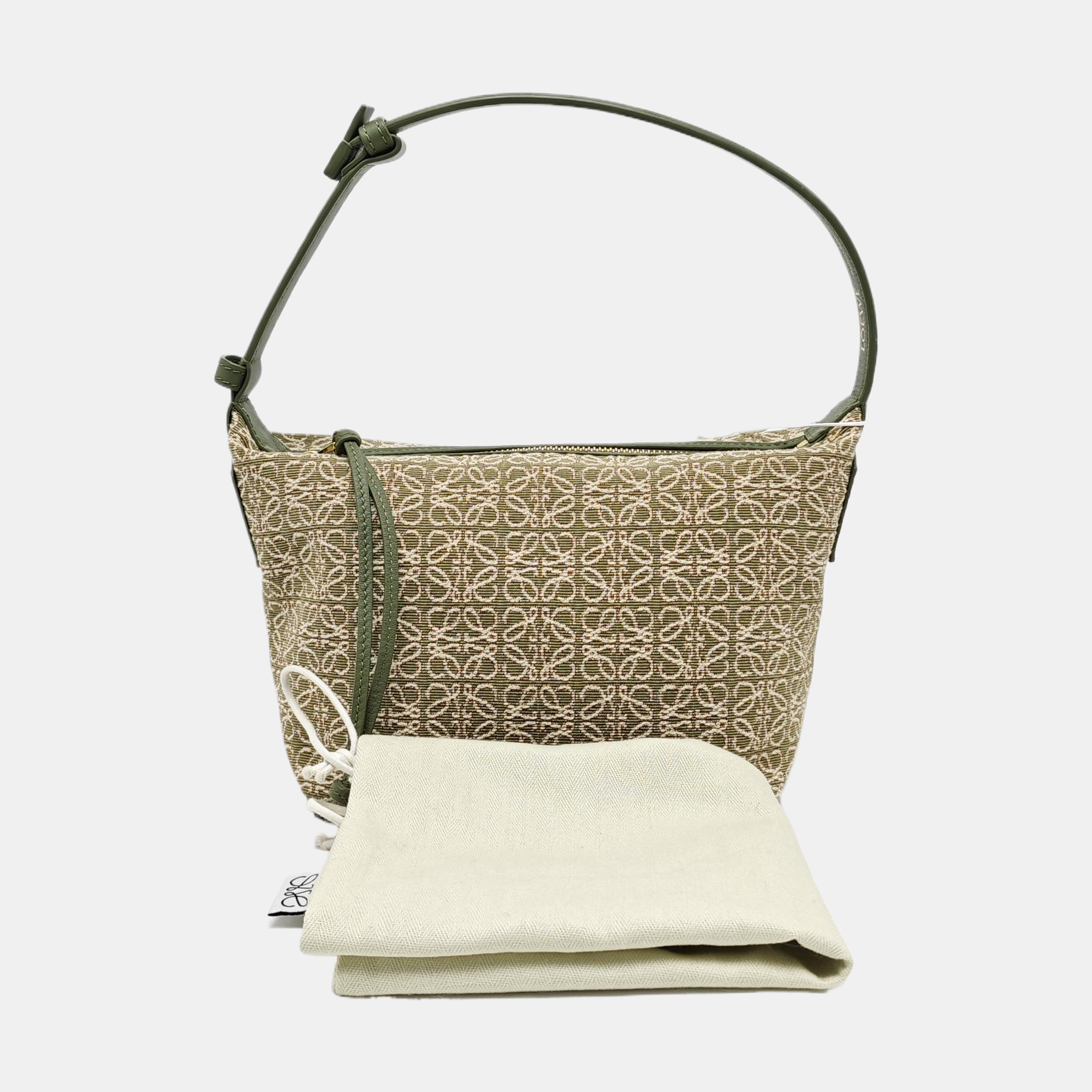 Monogram Canvas Top Handle Bag Green