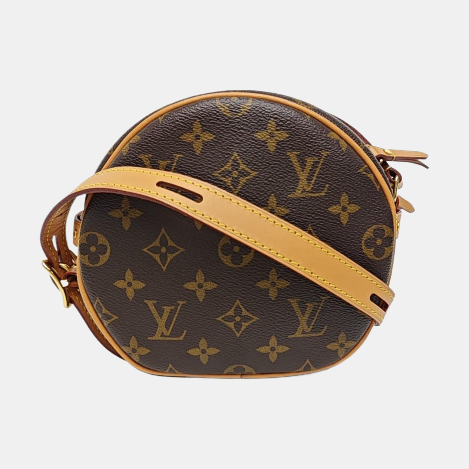 BOITE CHAPEAU PM Monogram Coated Canvas Brown