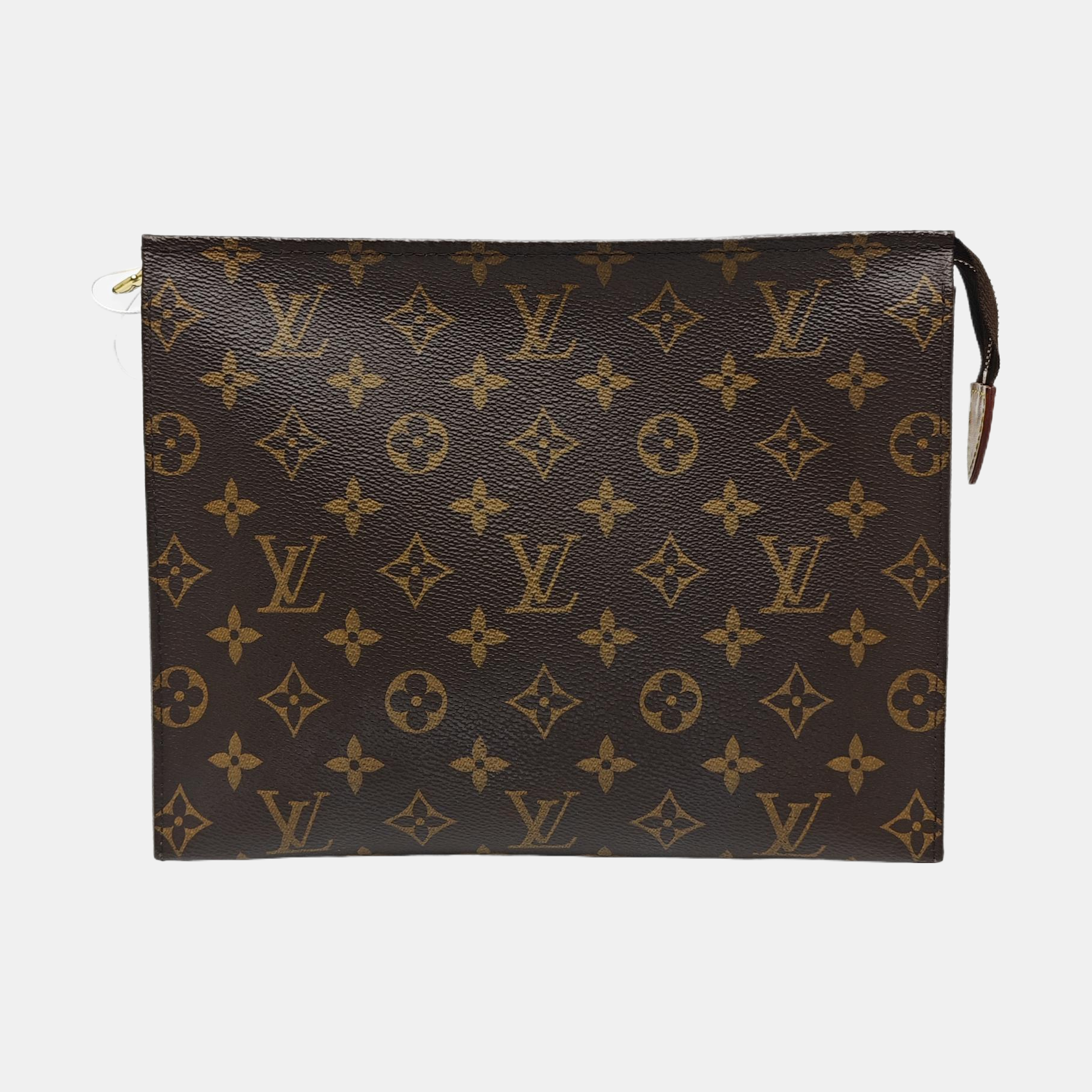 TOILET POCKET 26 Monogram Coated Canvas Brown