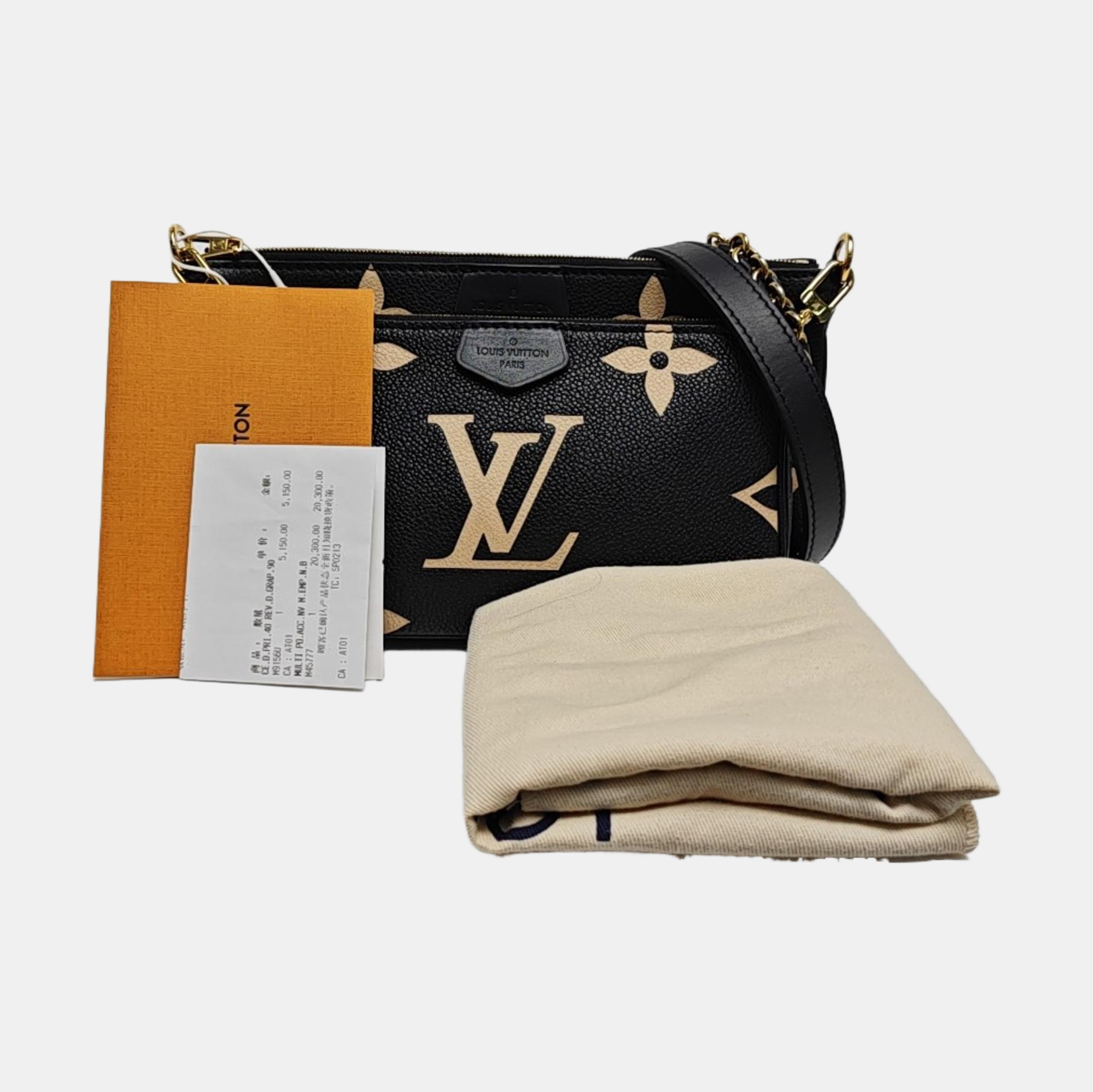 MULTI Monogram Calfskin Black