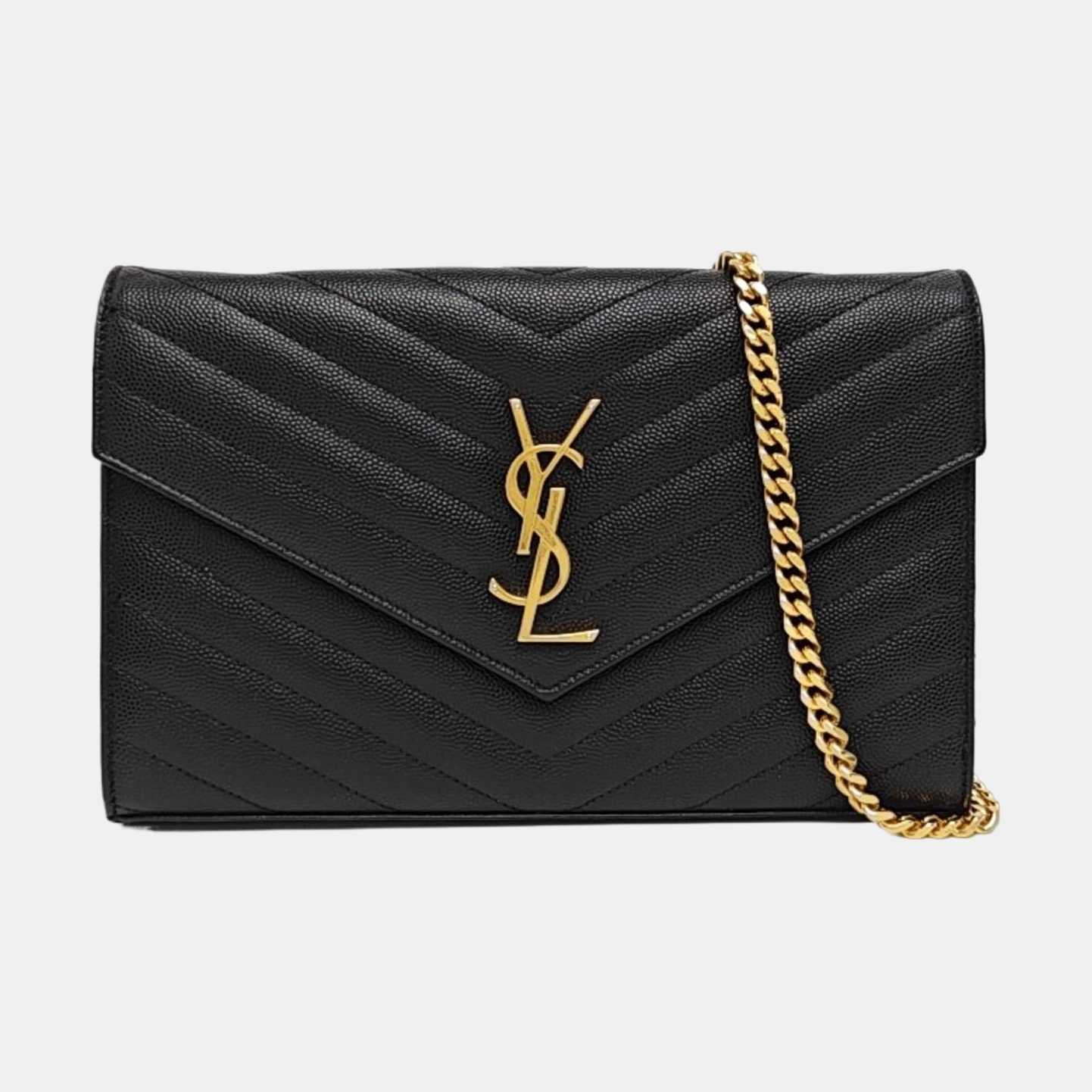 MONOGRAM Medium Quilted Calfskin Black