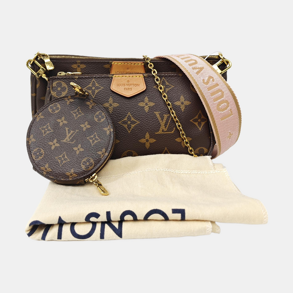 MULTI Monogram Coated Canvas Brown