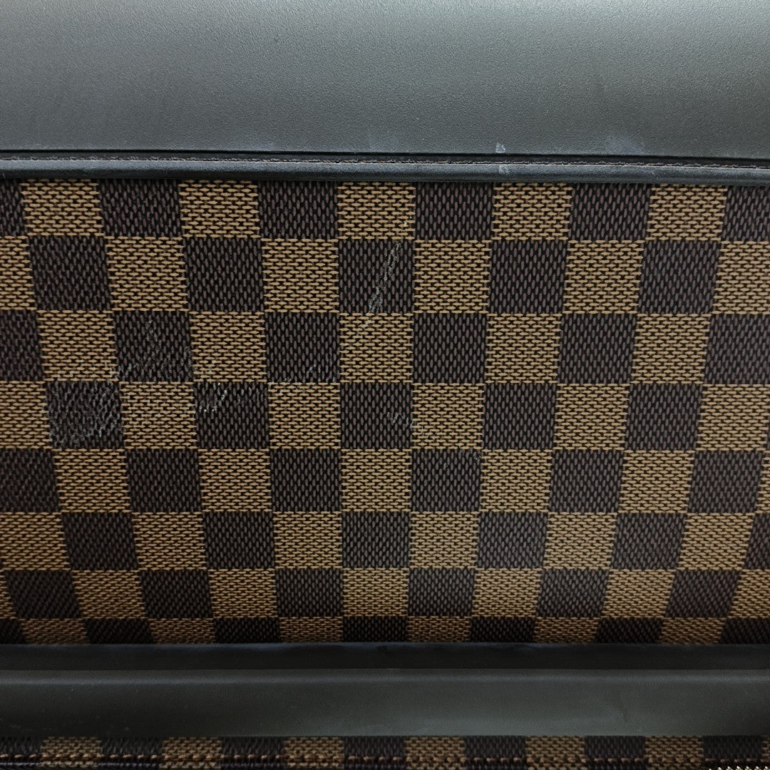 PEGASE Damier Ebene Coated Canvas Brown
