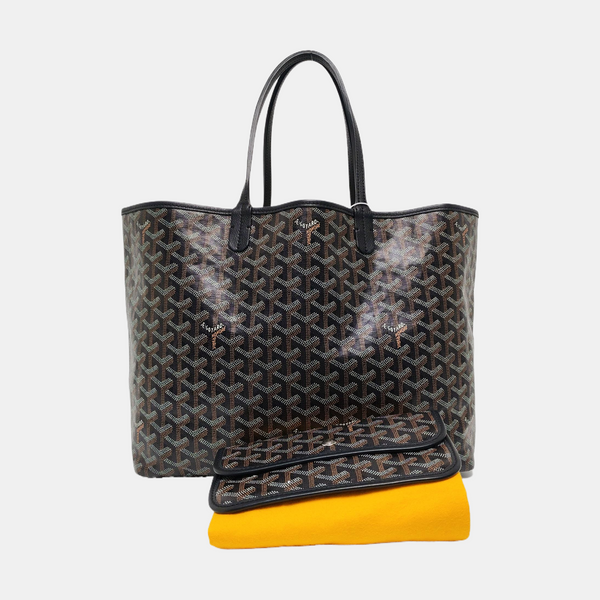 Saint Louis PM Coated Canvas Black