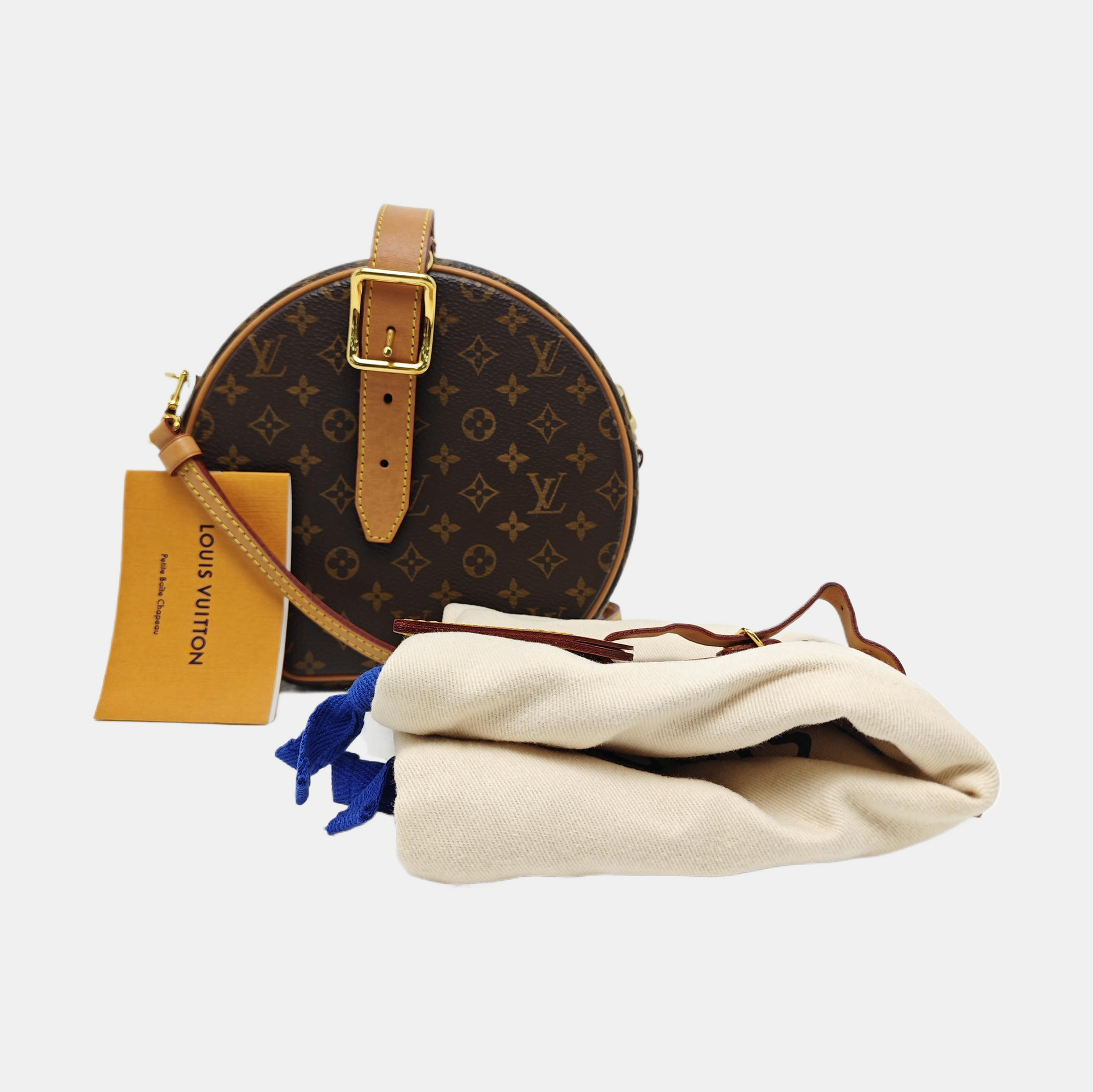 BOITE CHAPEAU PM Monogram Coated Canvas Brown