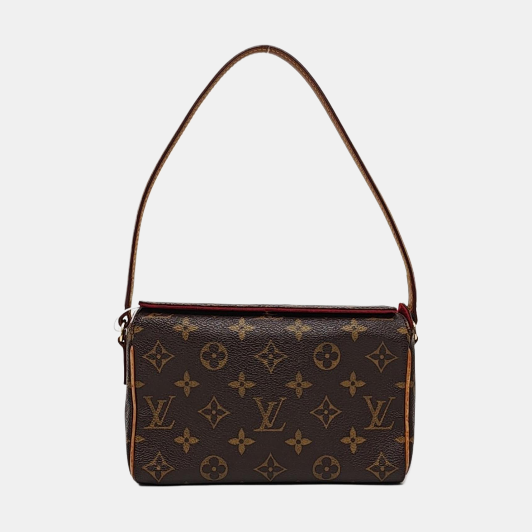 RECITAL Monogram Coated Canvas Brown
