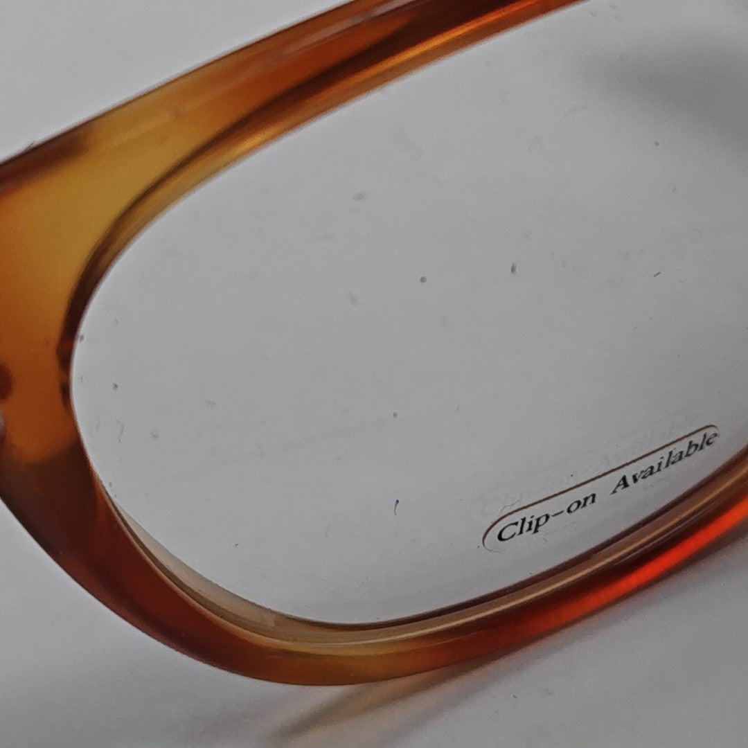 Synthetic Eyeglasses Brown