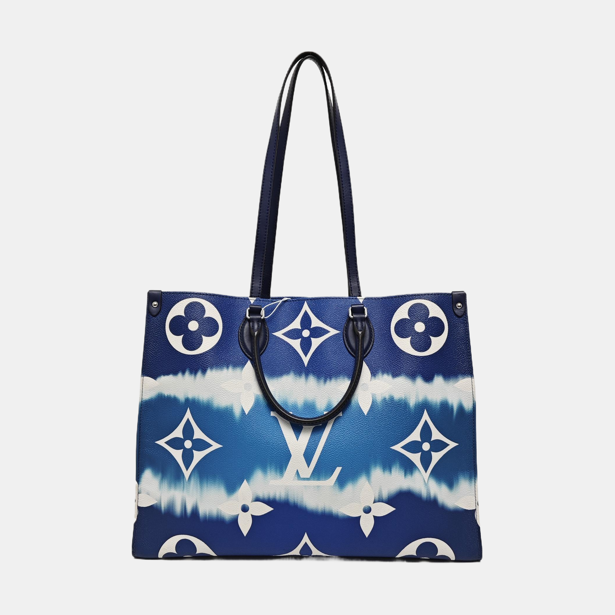 ONTHEGO GM Coated Canvas Blue