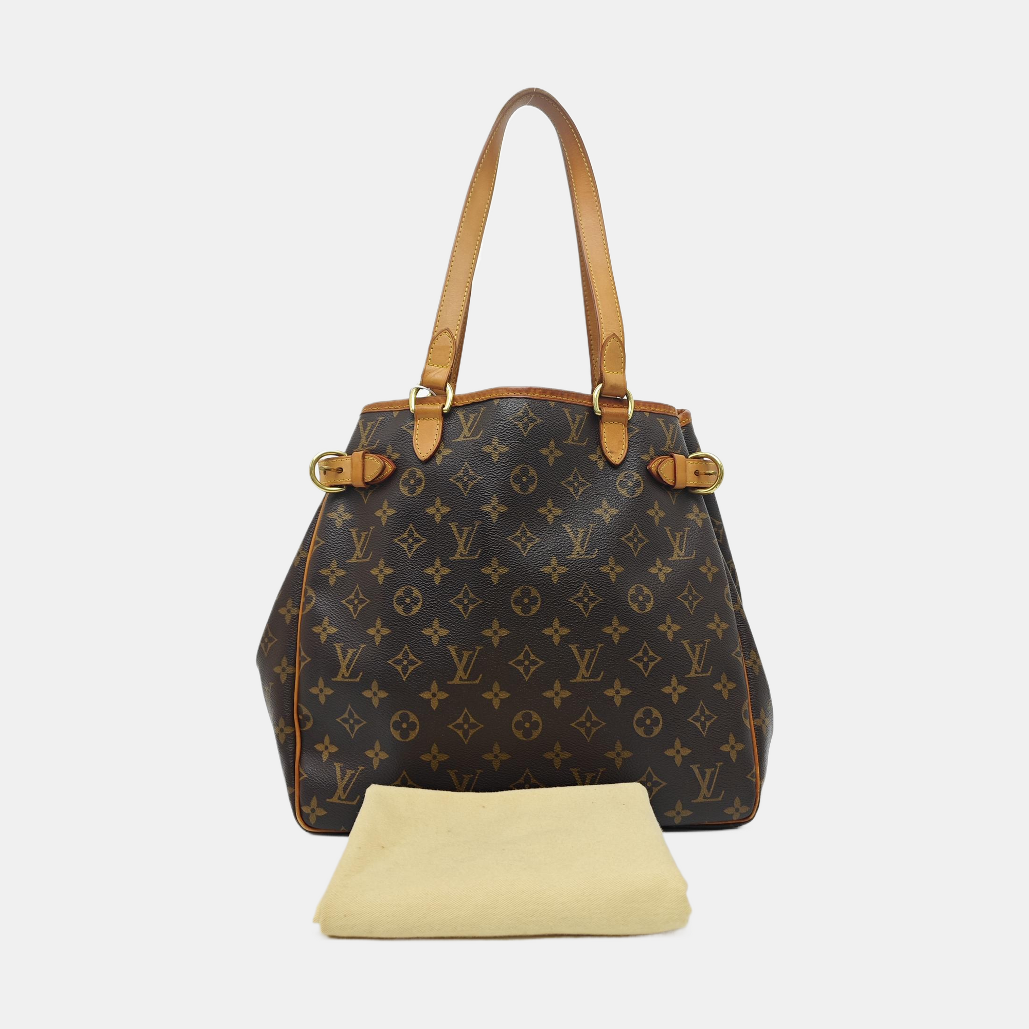 BATIGNOLLES MM Monogram Coated Canvas Brown