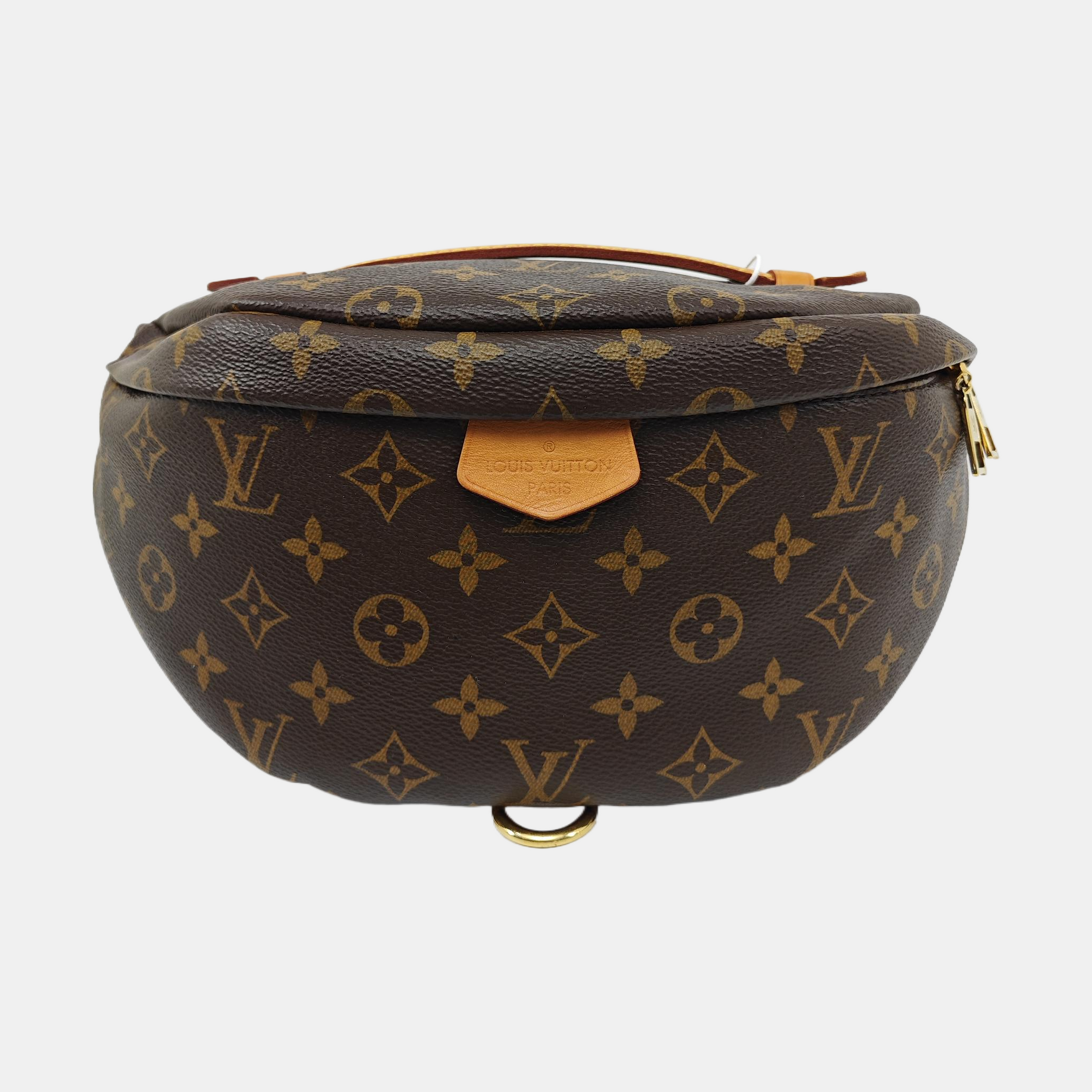BUMBAG Monogram Coated Canvas Brown