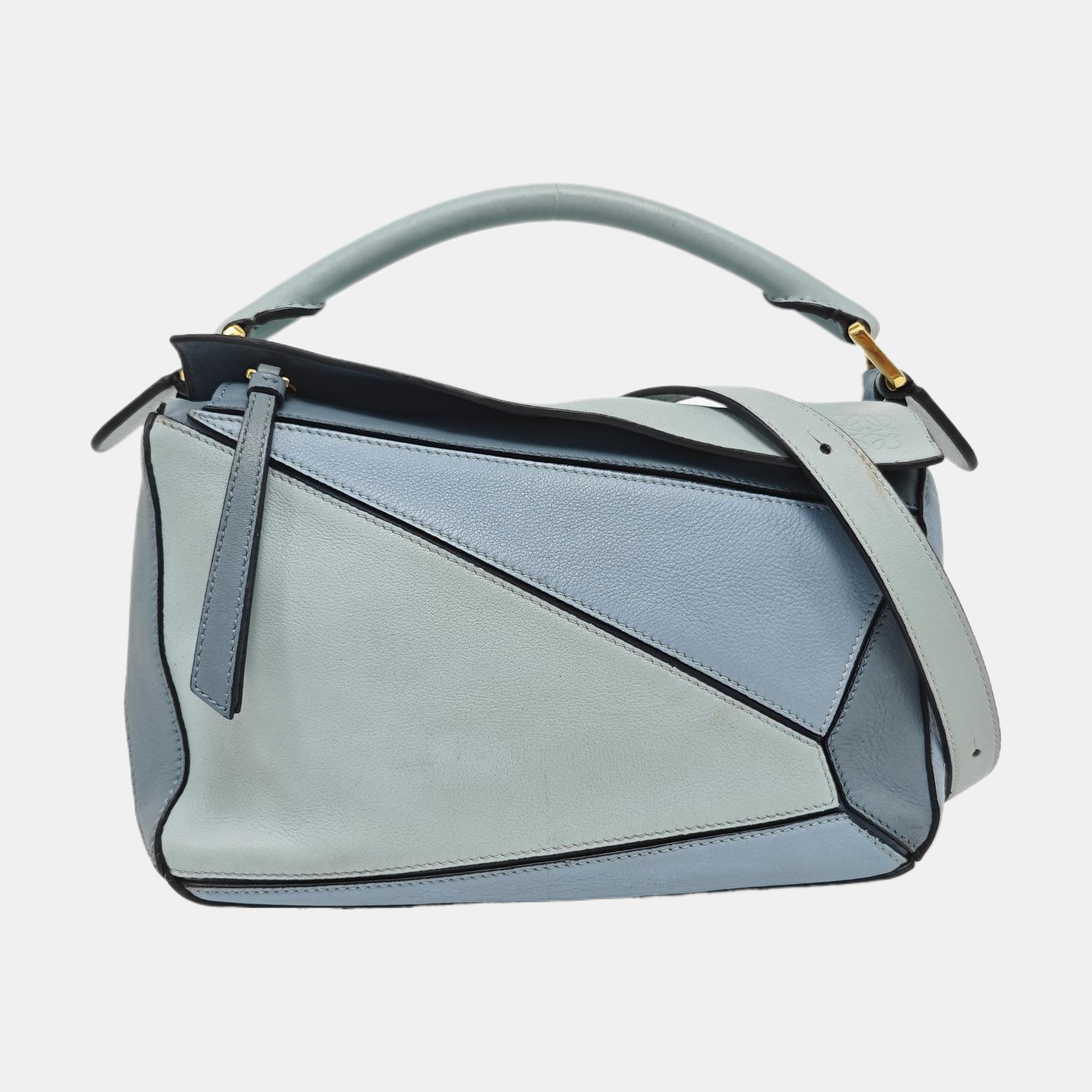 Puzzle Small Calfskin Multicolor