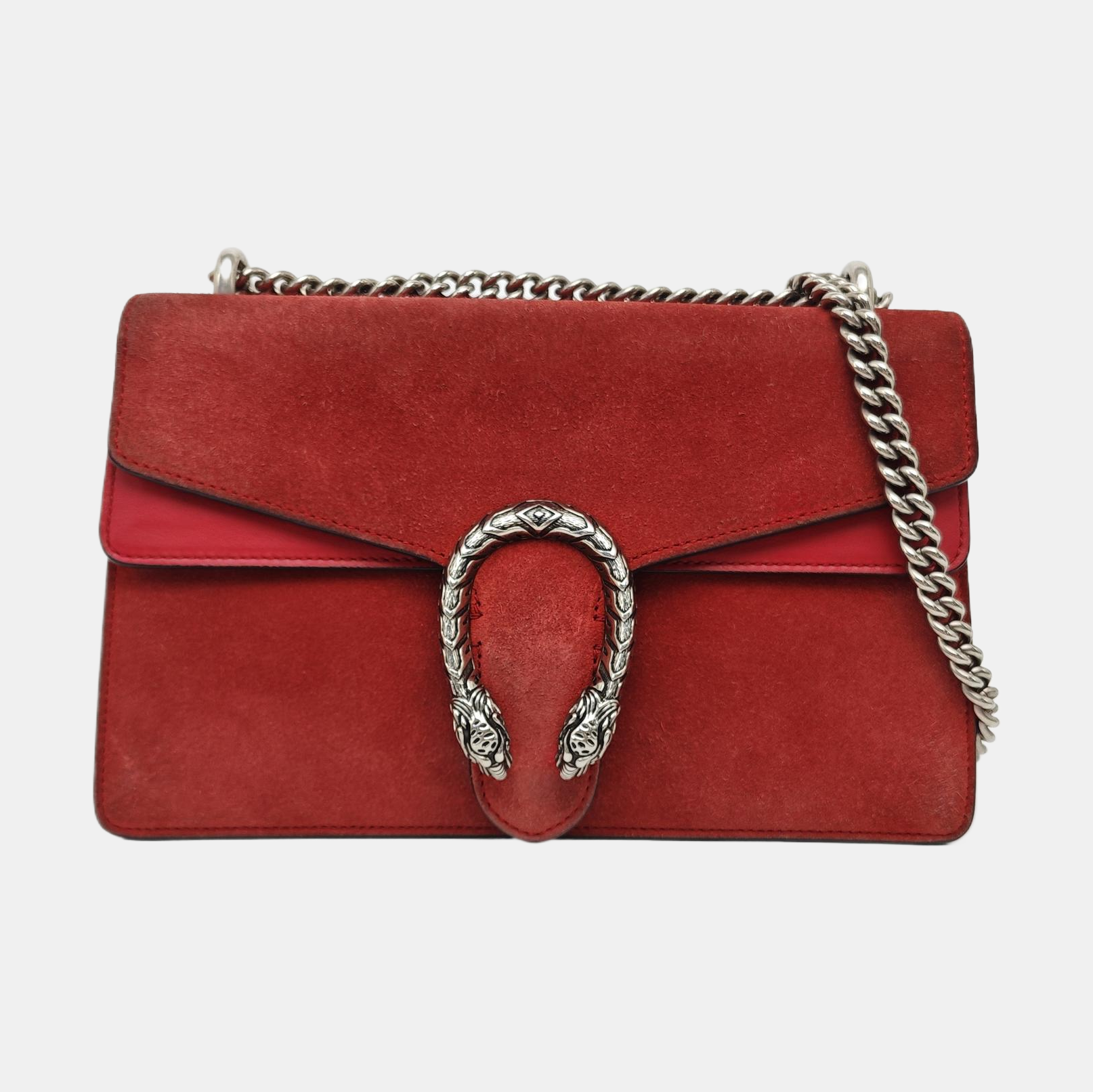 Dionysus Small Suede Red