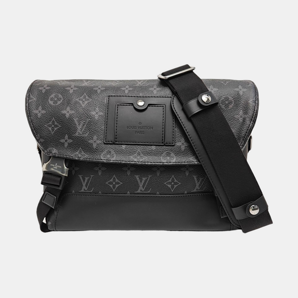 VOYAGER PM Monogram Coated Canvas Black