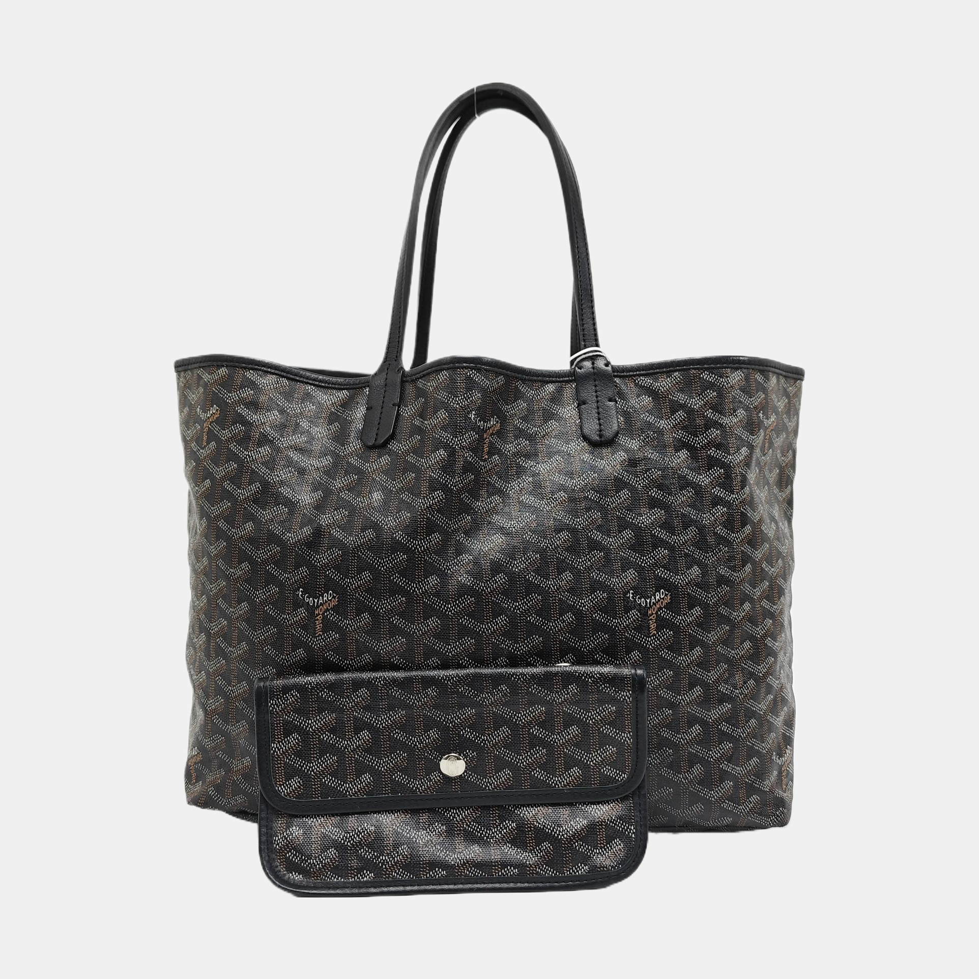 Saint Louis PM Coated Canvas Black