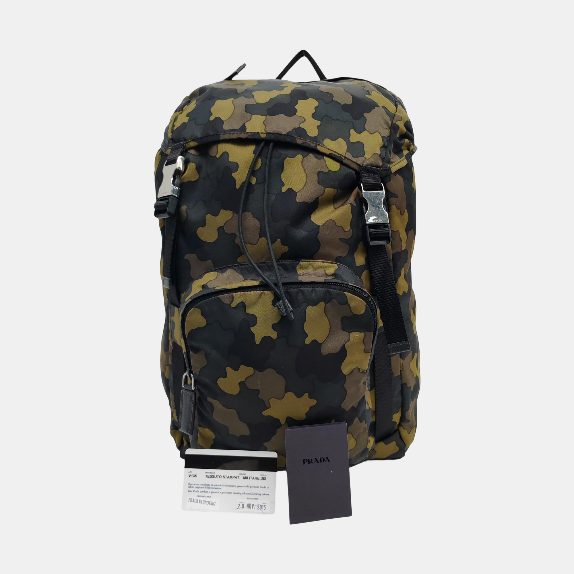 Re-Nylon Backpack Nylon Green