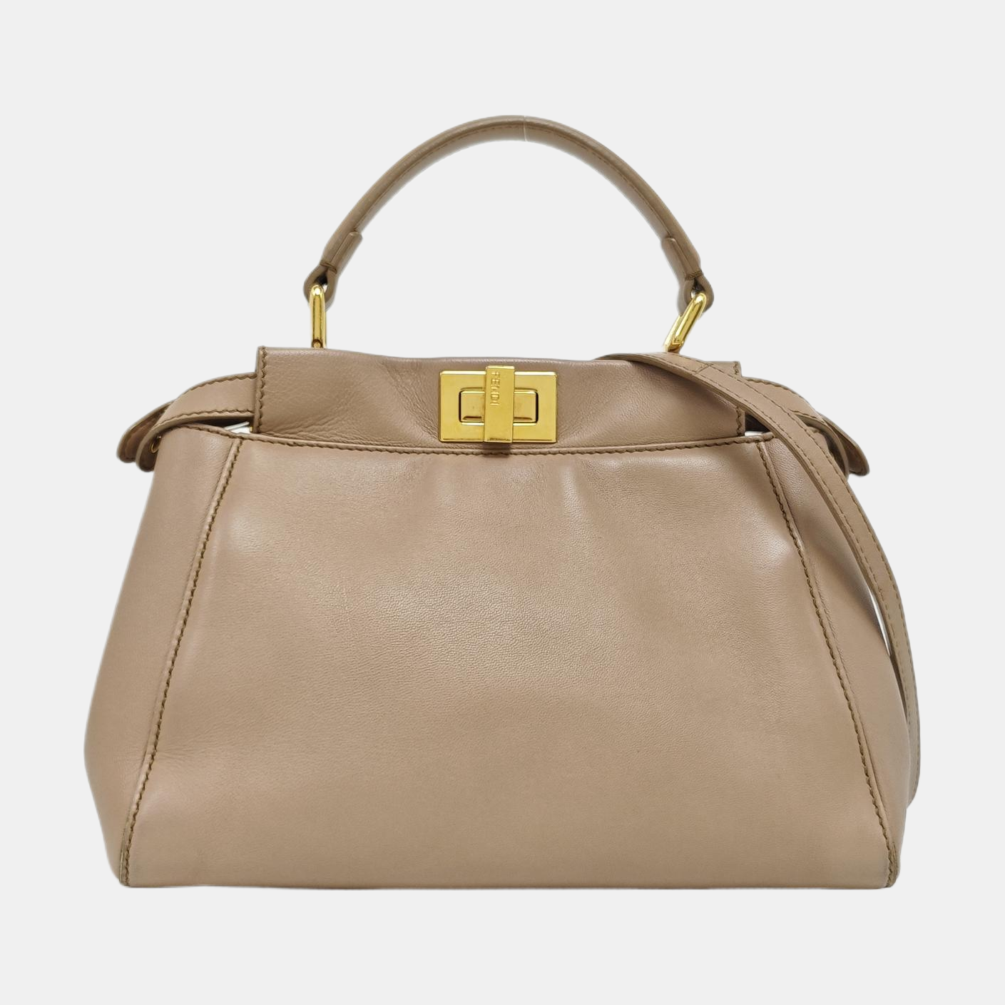 Peekaboo Mini Calfskin Gray