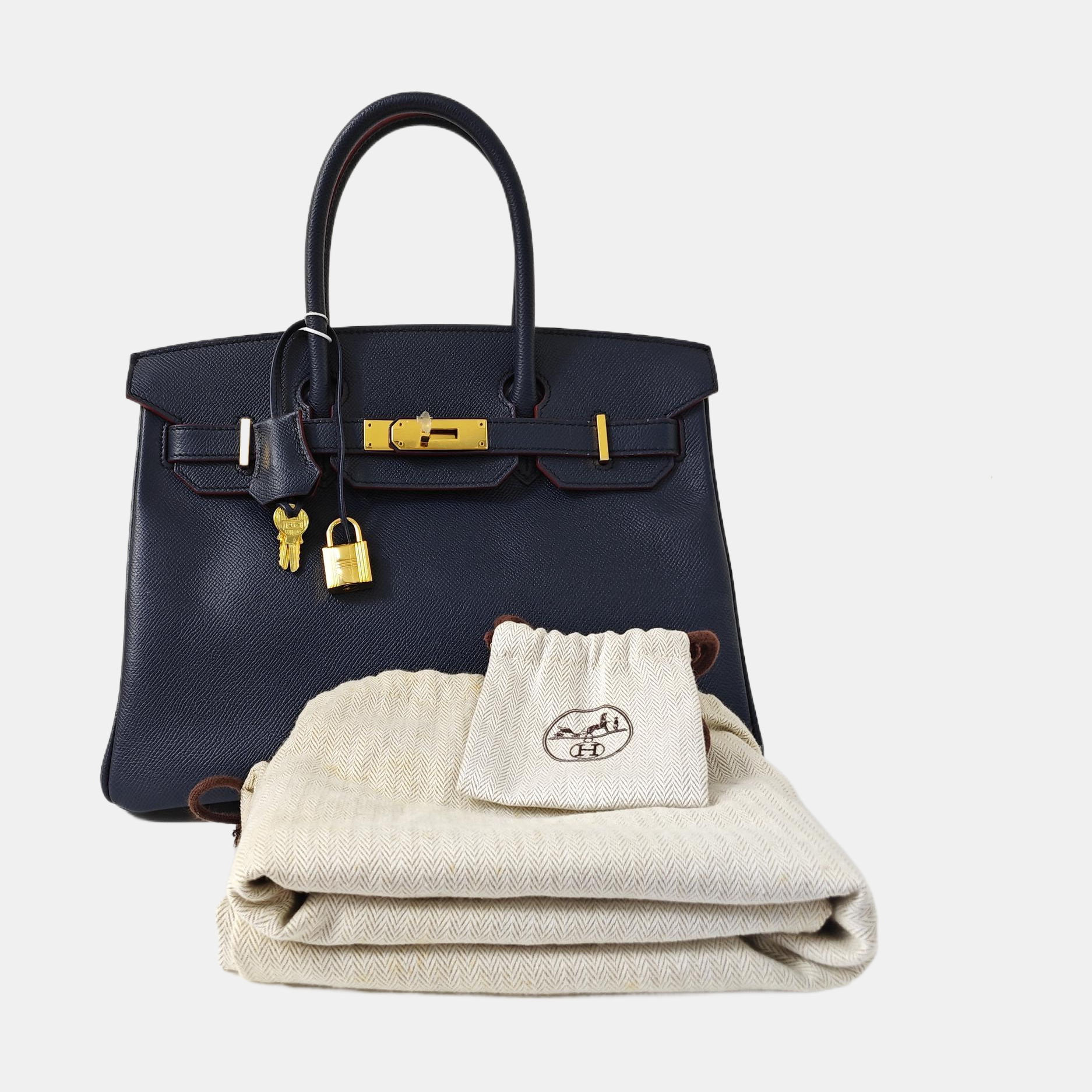Birkin 30 Epsom Blue