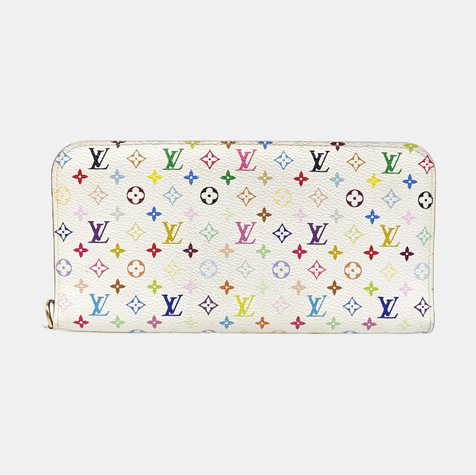 LV × TM INSOLITE Monogram Coated Canvas White Wallet