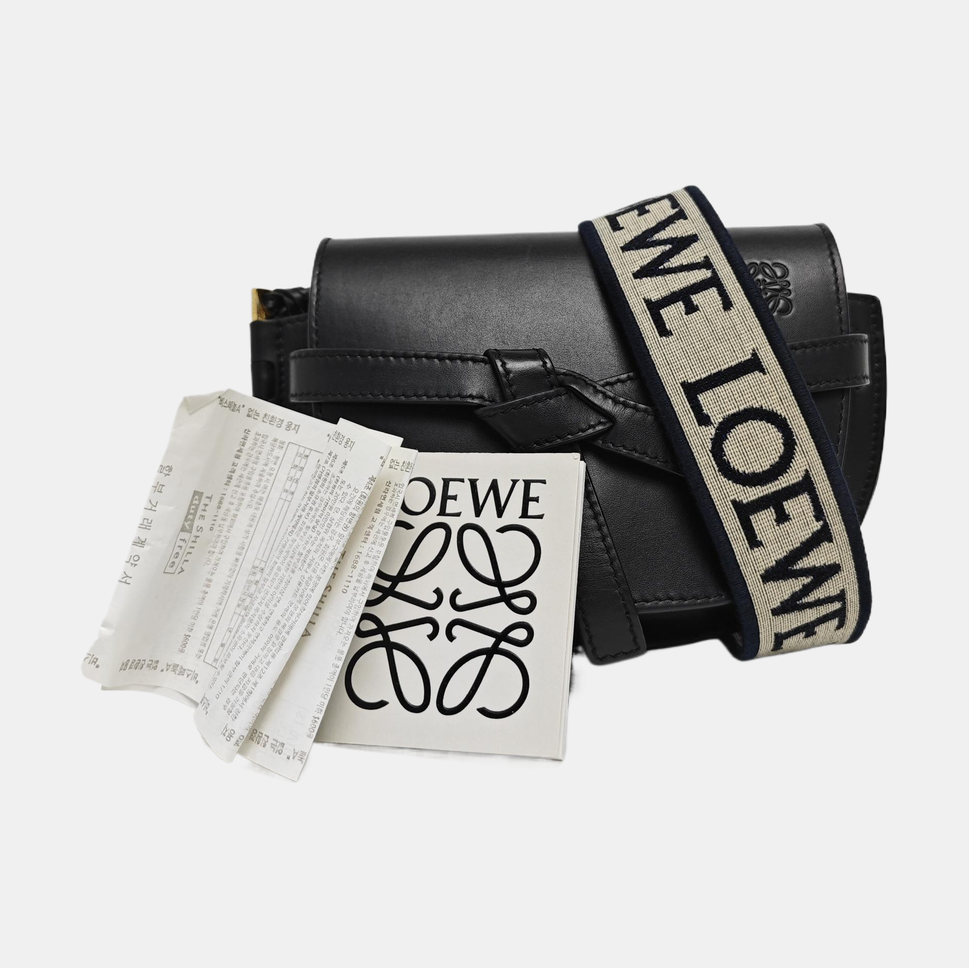 Gate Mini Calfskin Black