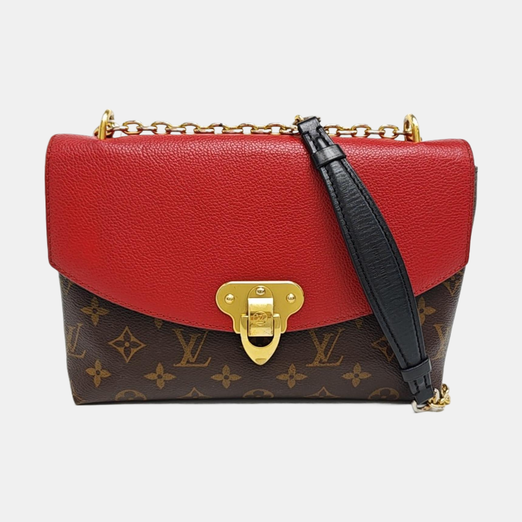 SAINT PLACIDE Monogram Coated Canvas Brown