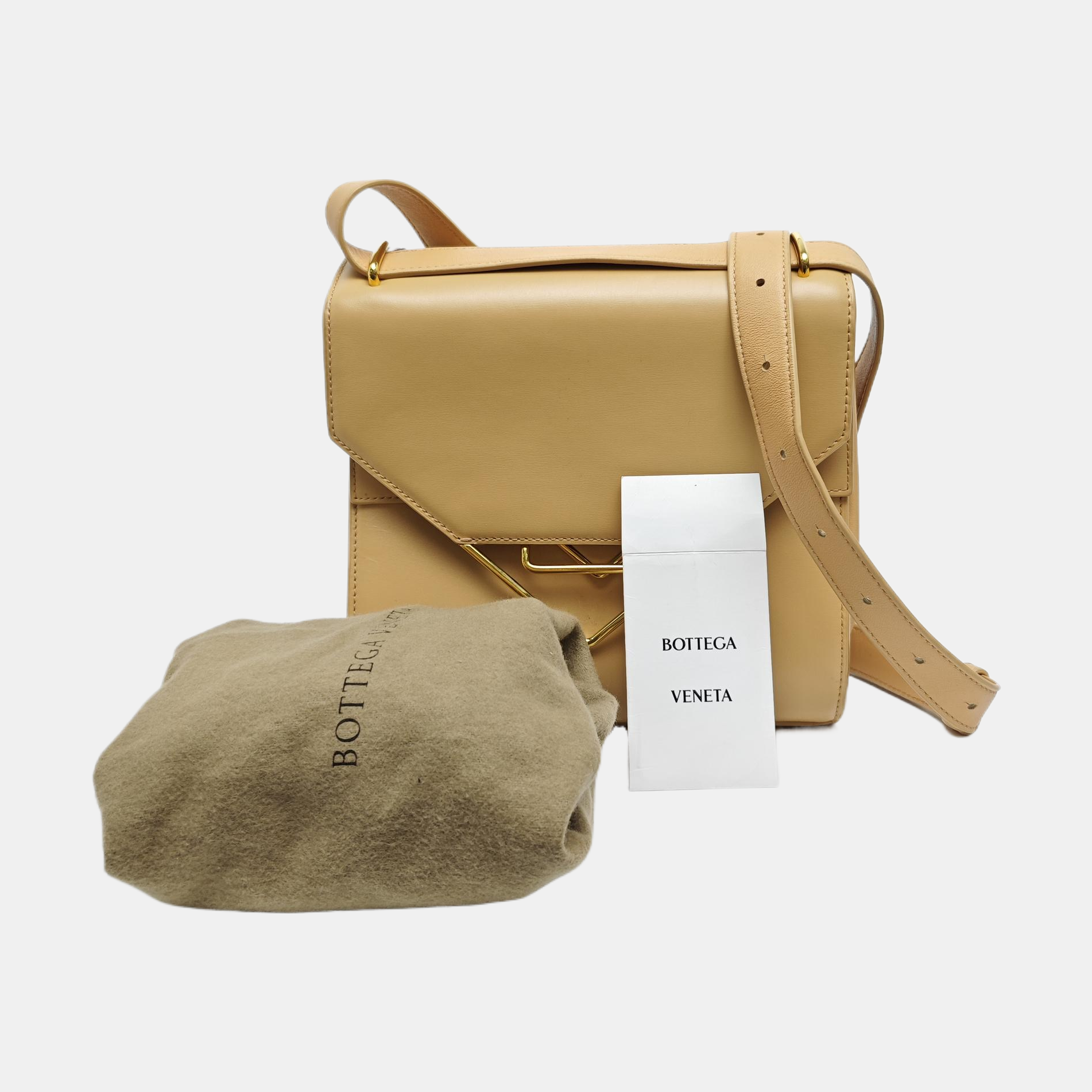 The Clip Calfskin Beige
